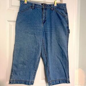 Lee jeans painter knee shorts